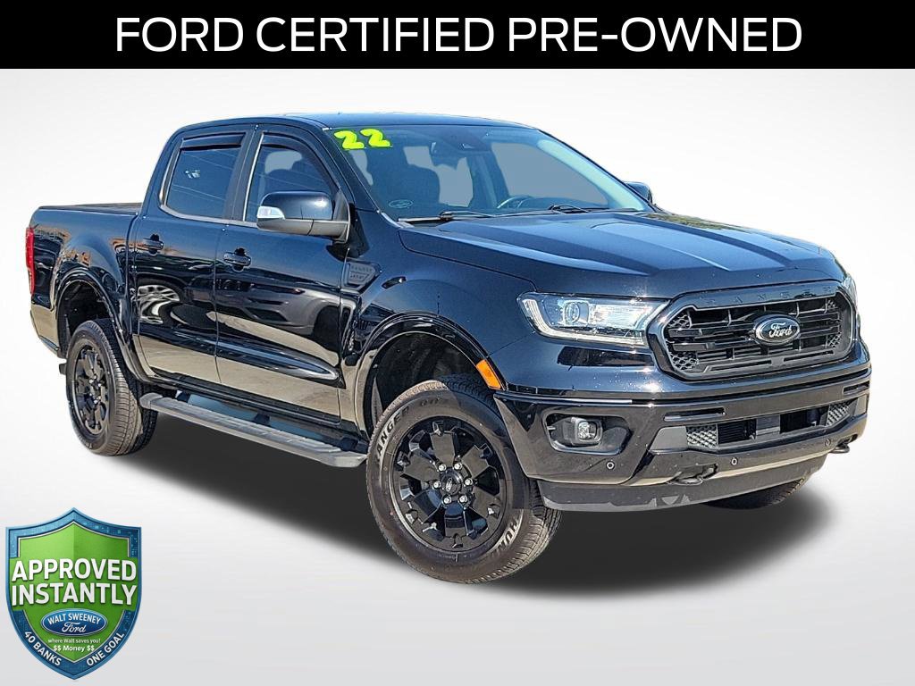 Certified 2022 Ford Ranger Lariat w/ Equipment Group 501A High