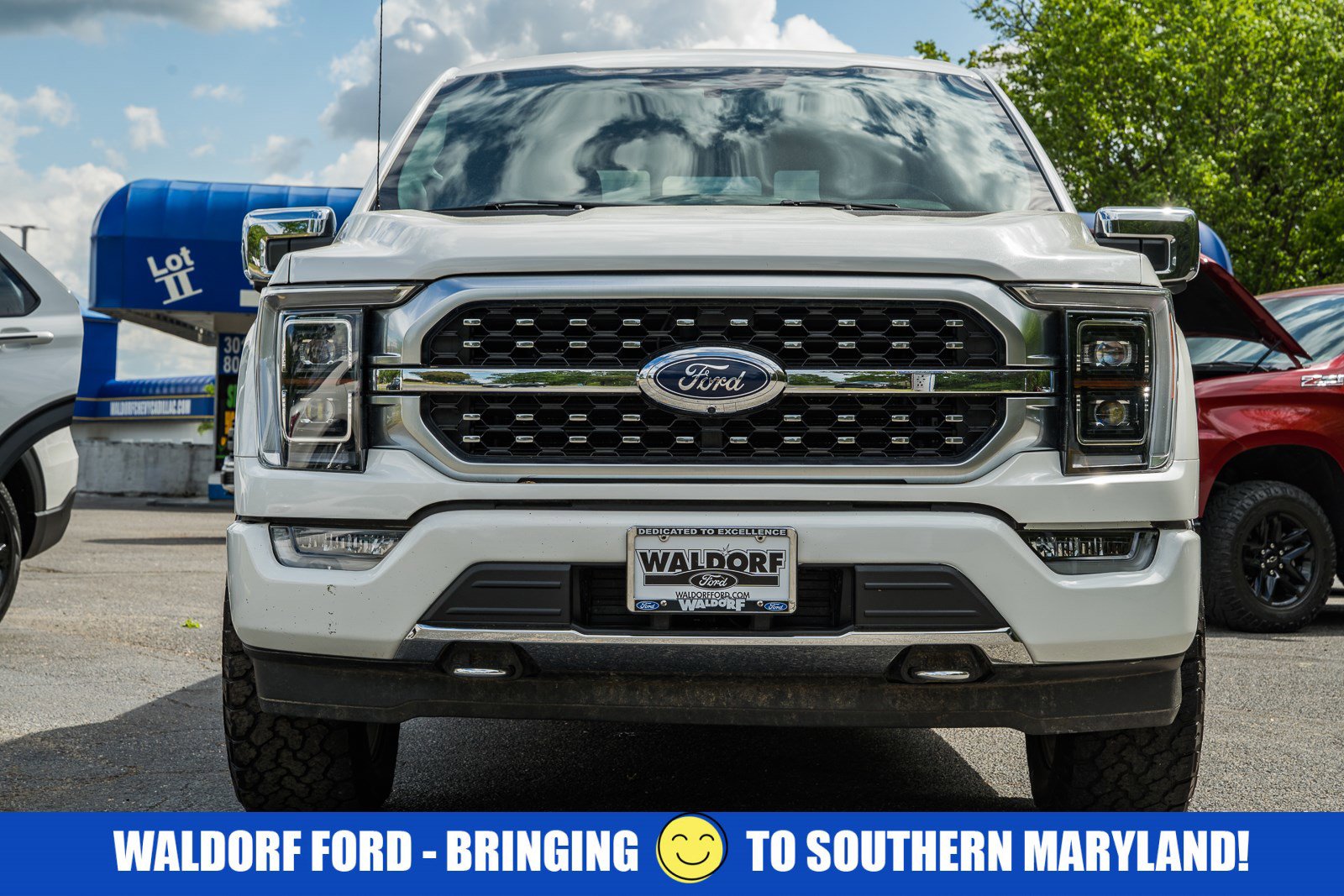 Certified 2021 Ford F150 Platinum w/ Trailer Tow Package AWD/4WD image 2