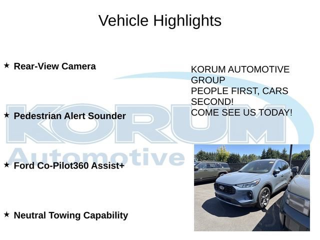 Certified 2025 Ford Escape ST-Line Select w/ Tech Pack #1 AWD/4WD image 8