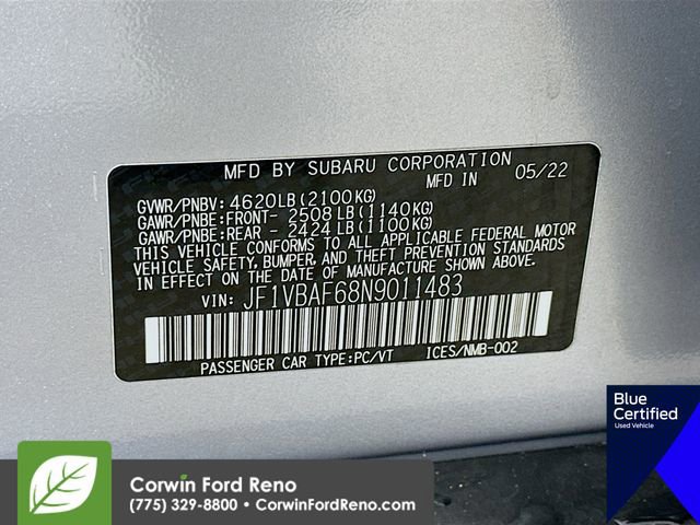 Used 2022 Subaru WRX Premium image 34