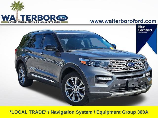 Certified 2022 Ford Explorer Limited AWD/4WD image 1