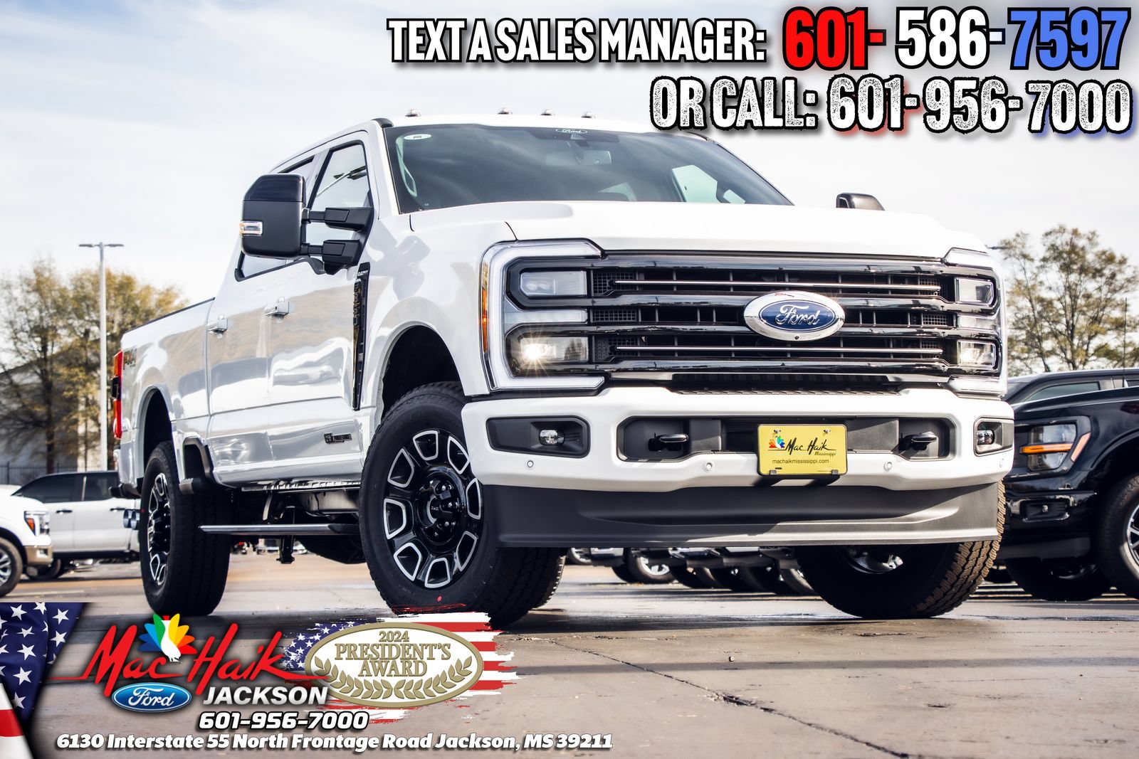 Certified 2026 Ford F250 Platinum w/ FX4 Off-Road Package