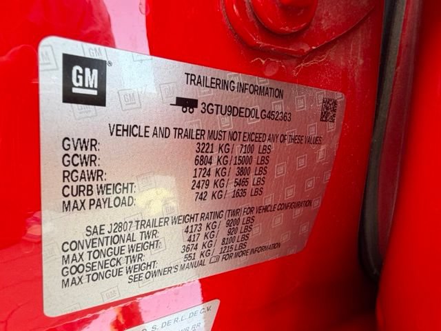 Used 2020 GMC Sierra 1500 SLT w/ SLT Premium Plus Package AWD/4WD image 12