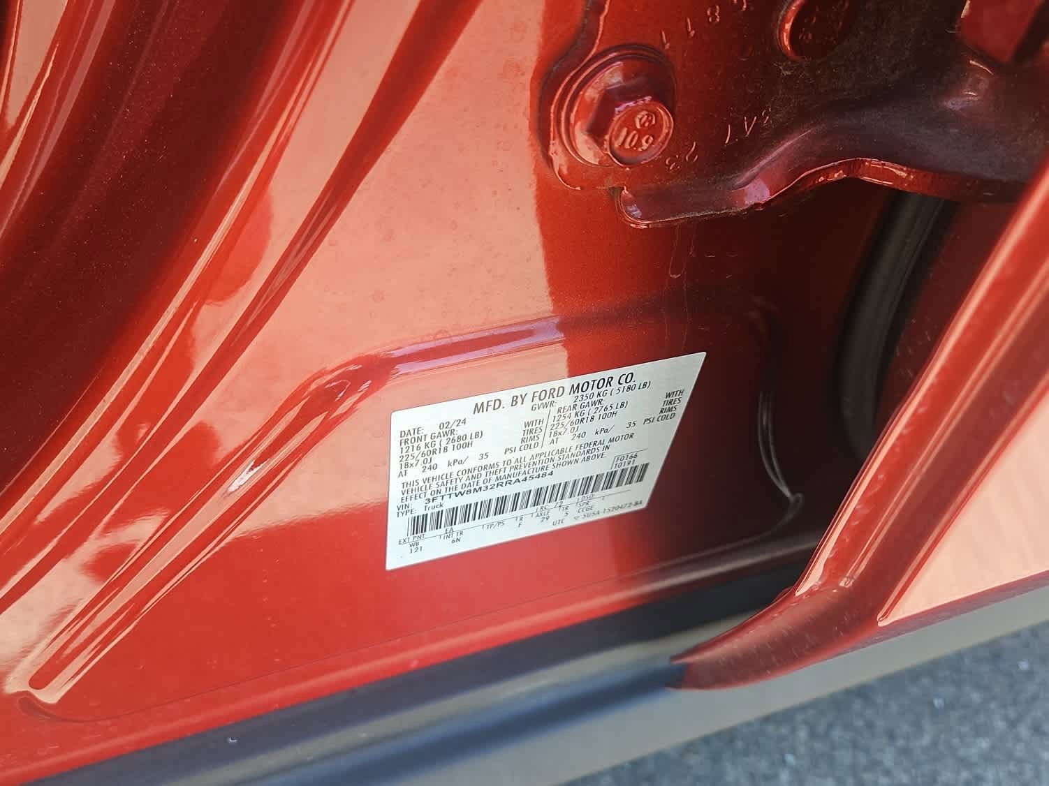 Certified 2024 Ford Maverick Lariat FWD image 21
