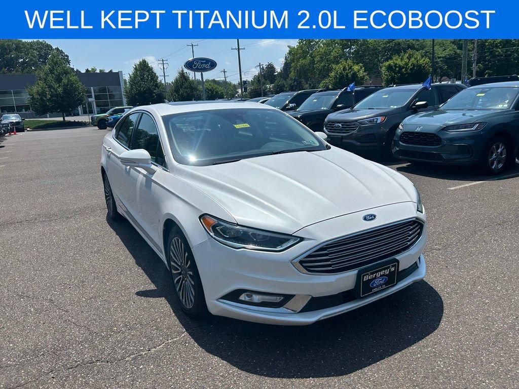 Certified 2017 Ford Fusion Titanium AWD/4WD image 3