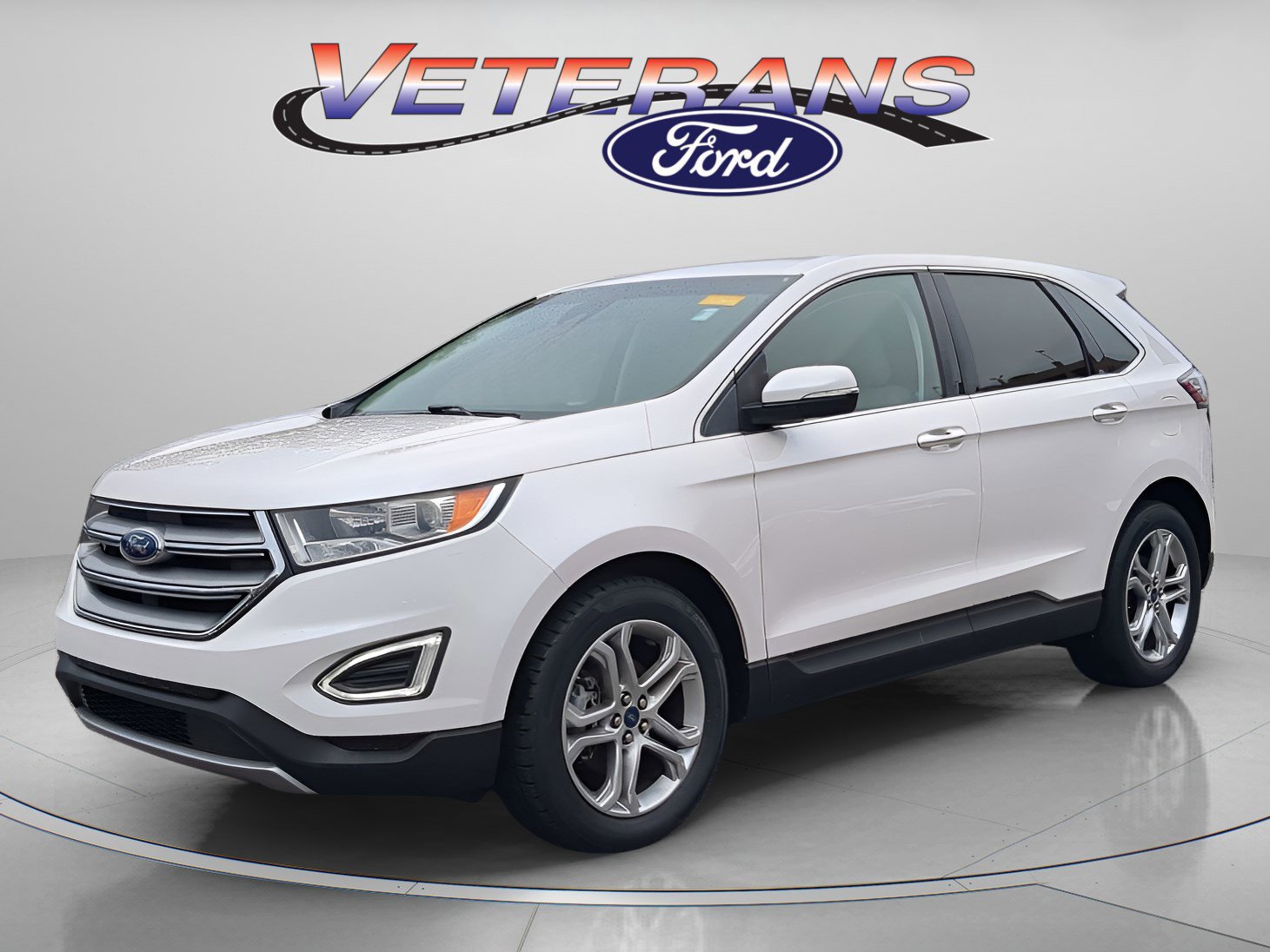Certified 2018 Ford Edge Titanium w/ Ford Safe & Smart Package image 1