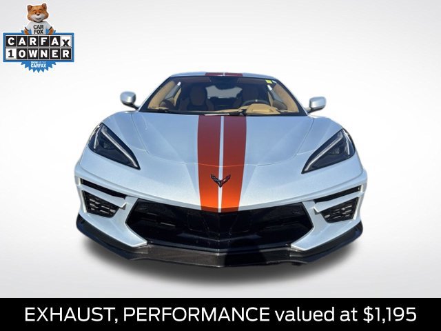 Used 2021 Chevrolet Corvette Stingray Premium Cpe w/ Engine Appearance Package RWD image 5