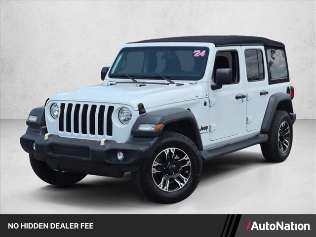 Used 2024 Jeep Wrangler Unlimited Sport AWD/4WD video 1