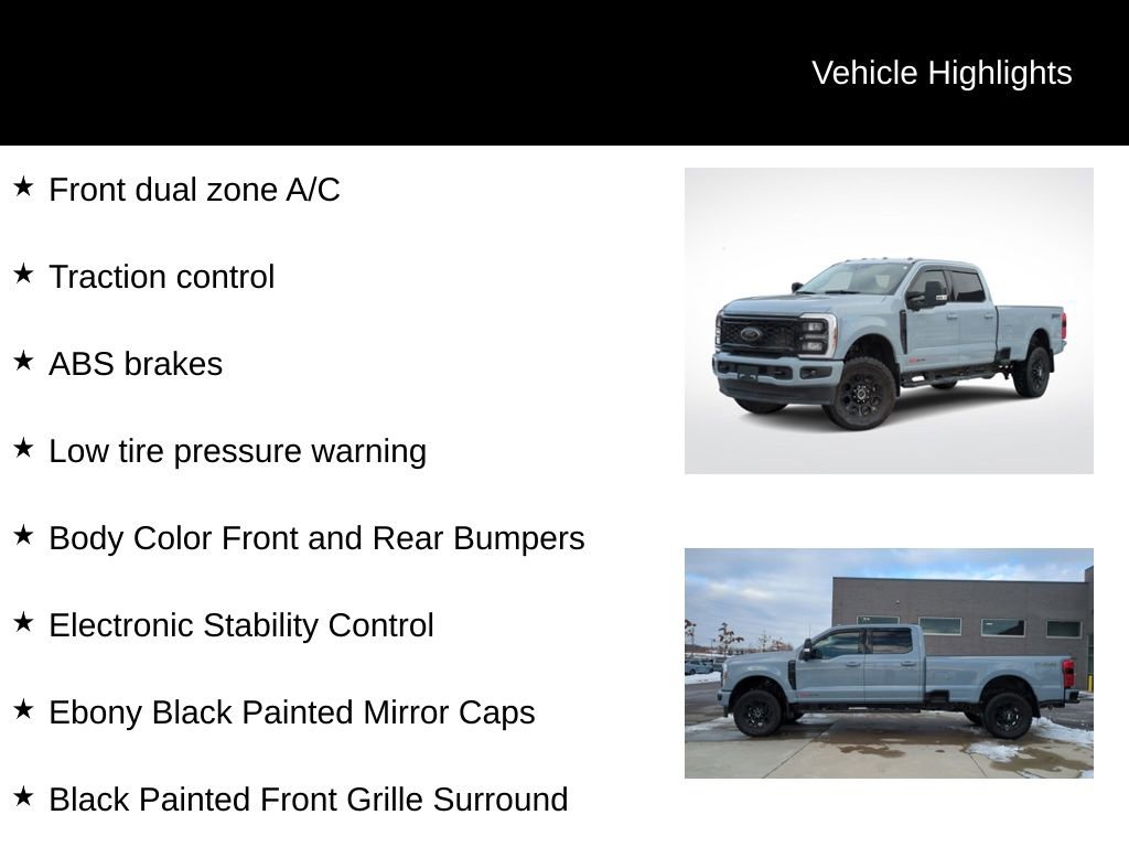 Certified 2025 Ford F350 Lariat w/ Black Appearance Package image 16