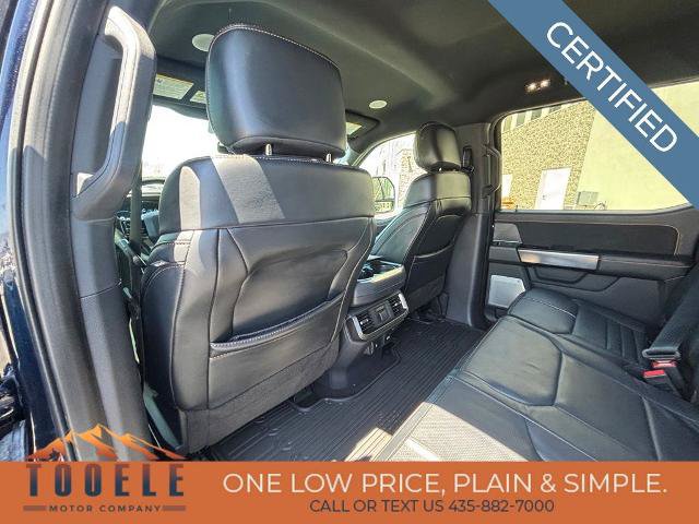 Certified 2022 Ford F150 Platinum w/ Equipment Group 701A High AWD/4WD image 33