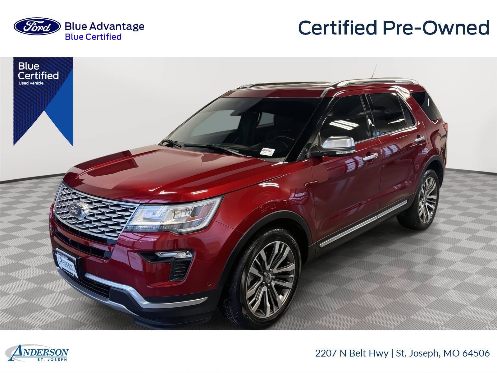 Certified 2019 Ford Explorer Platinum image 7