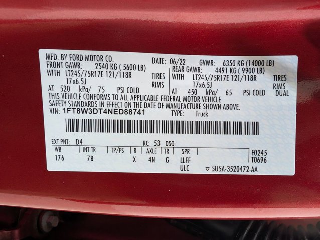 Certified 2022 Ford F350 Platinum image 10