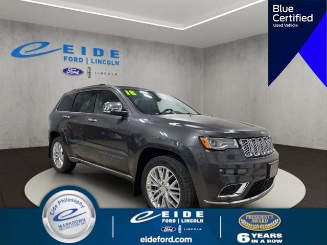 Used 2018 Jeep Grand Cherokee Summit AWD/4WD video 1