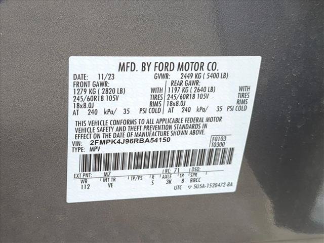 Certified 2024 Ford Edge SEL w/ Convenience Package AWD/4WD image 25