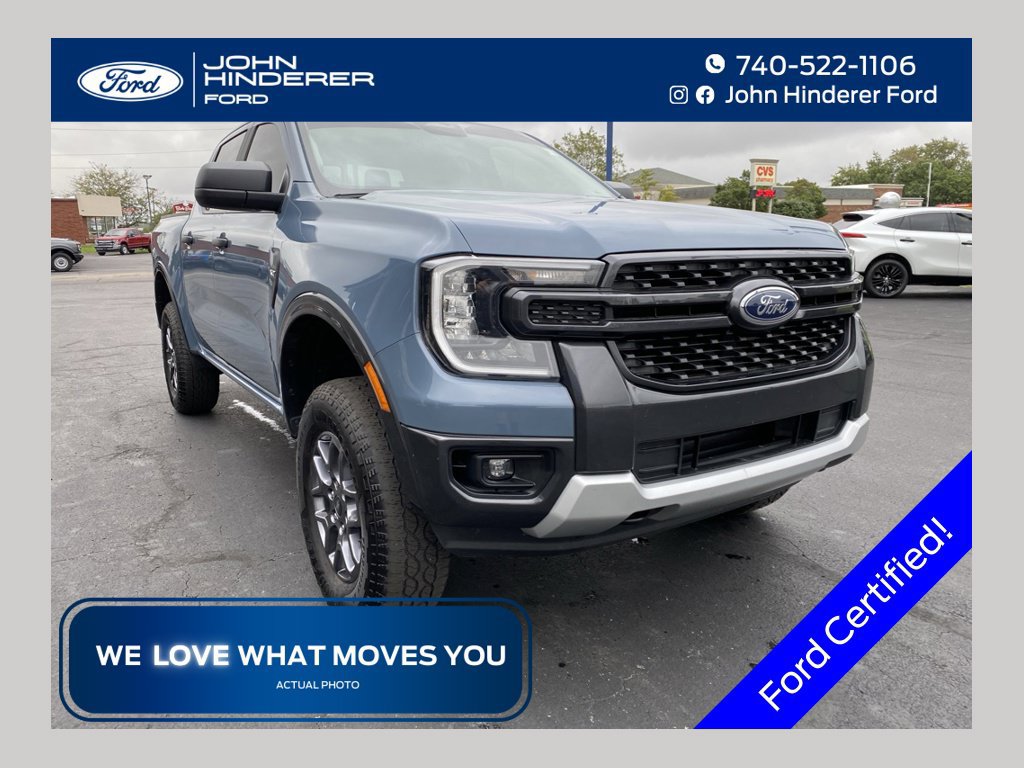 Certified 2024 Ford Ranger XLT w/ Equipment Group 301A High