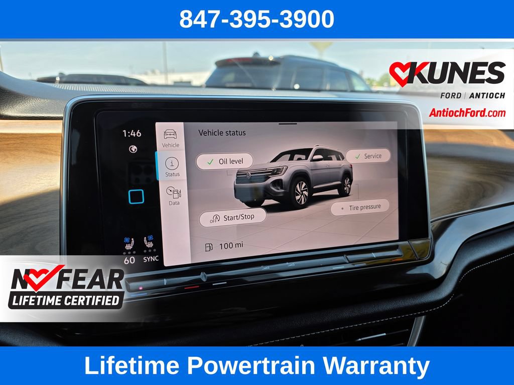 Used 2024 Volkswagen Atlas SE AWD/4WD image 44