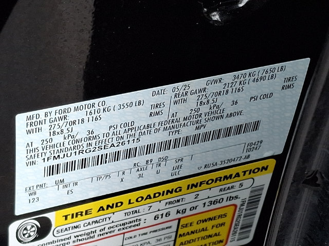 Certified 2025 Ford Expedition Tremor AWD/4WD image 27