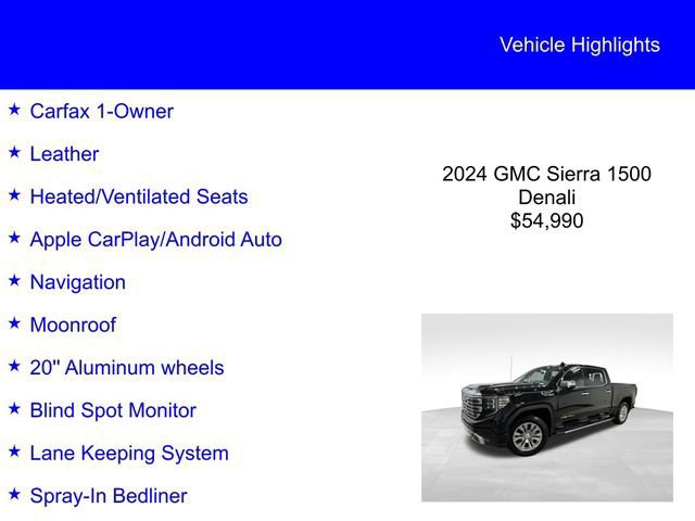 Used 2024 GMC Sierra 1500 Denali w/ Technology Package image 6