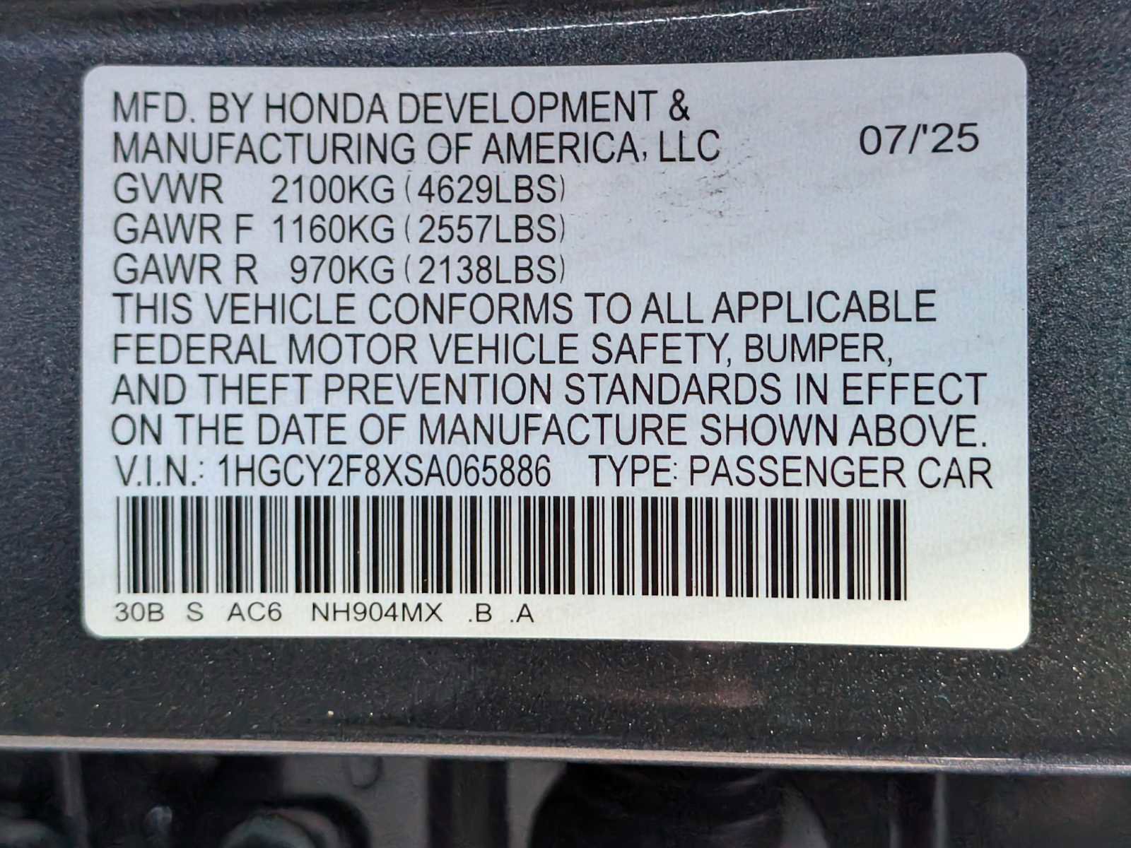 Used 2025 Honda Accord Touring image 41