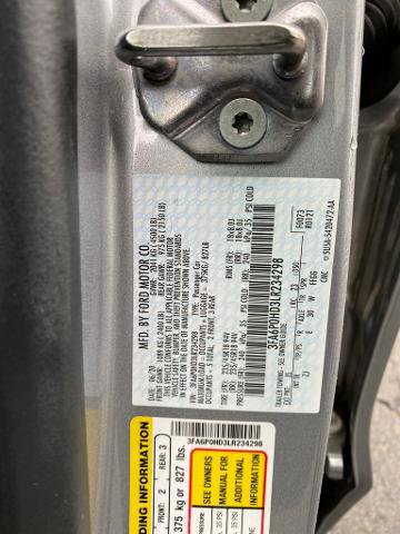 Certified 2020 Ford Fusion SE w/ Equipment Group 151A image 16