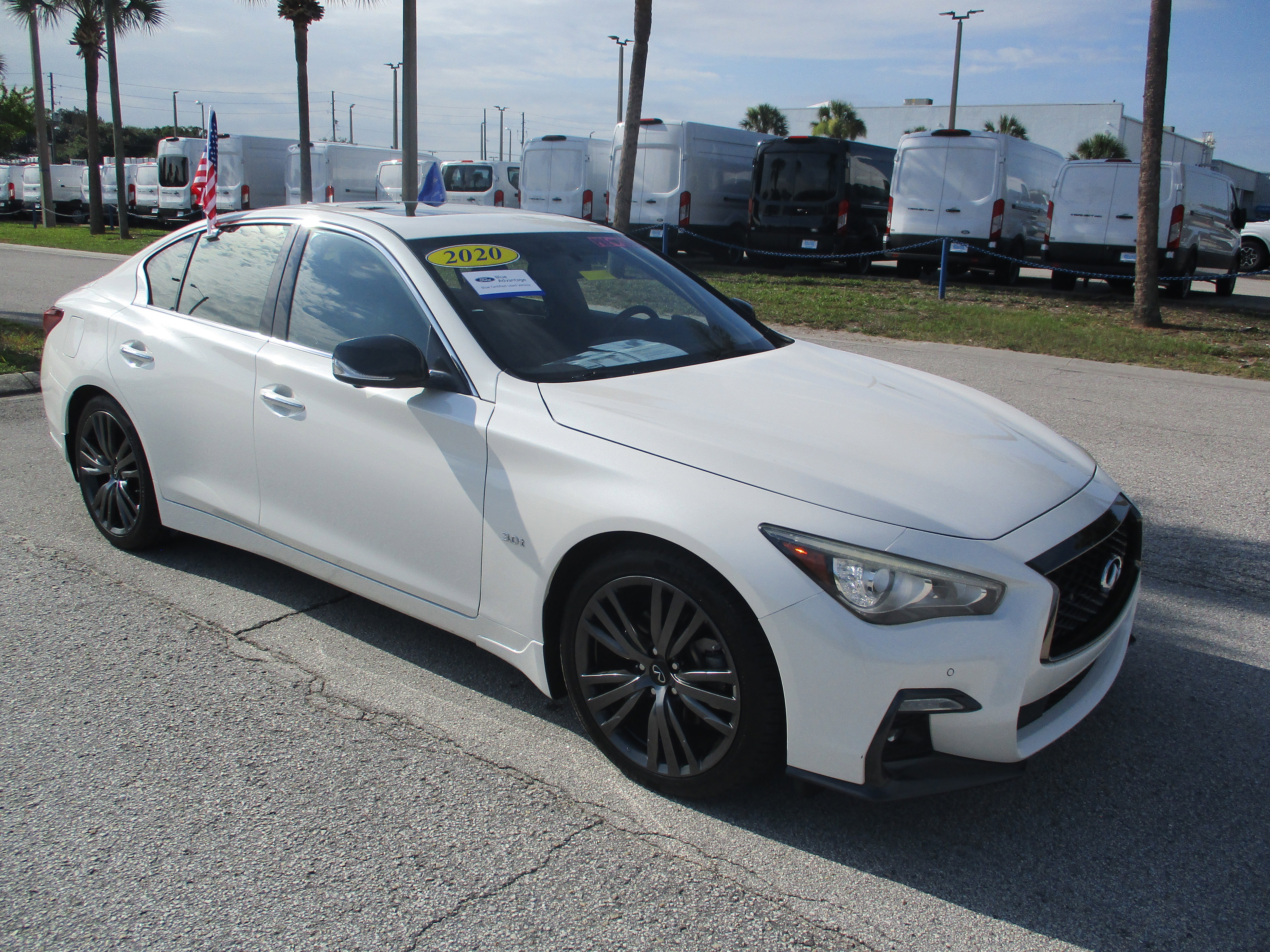 Used 2020 INFINITI Q50 Edition 30 w/ Cargo Package RWD image 1