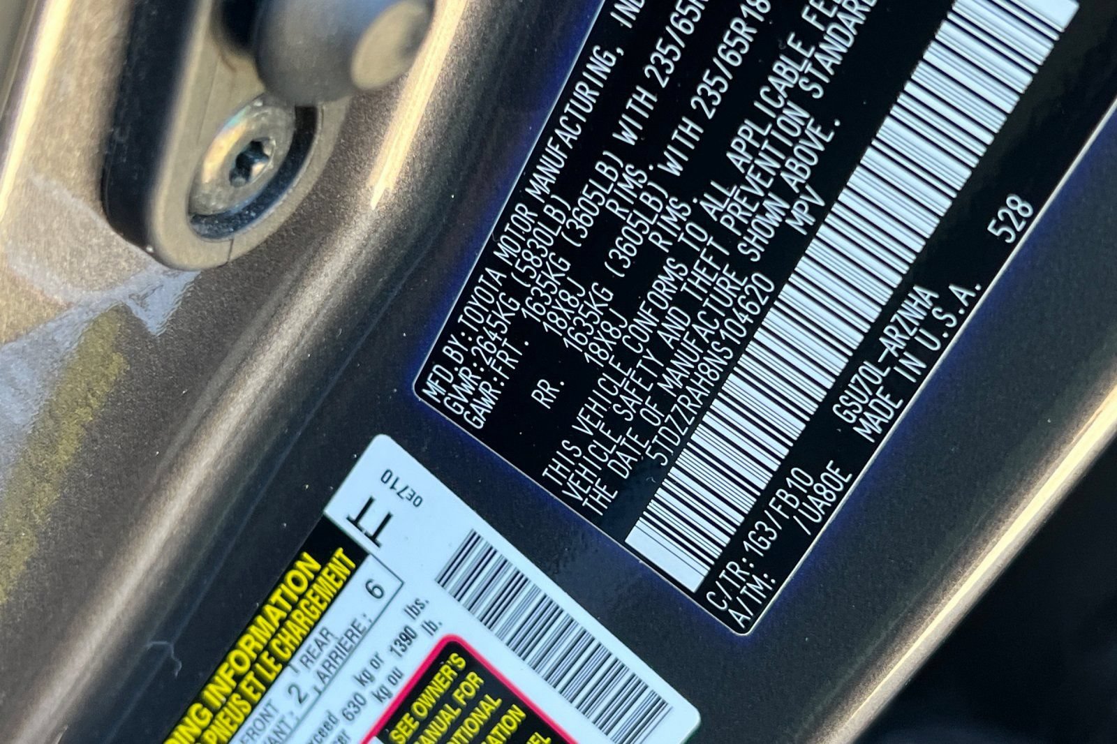Used 2022 Toyota Highlander LE FWD image 52
