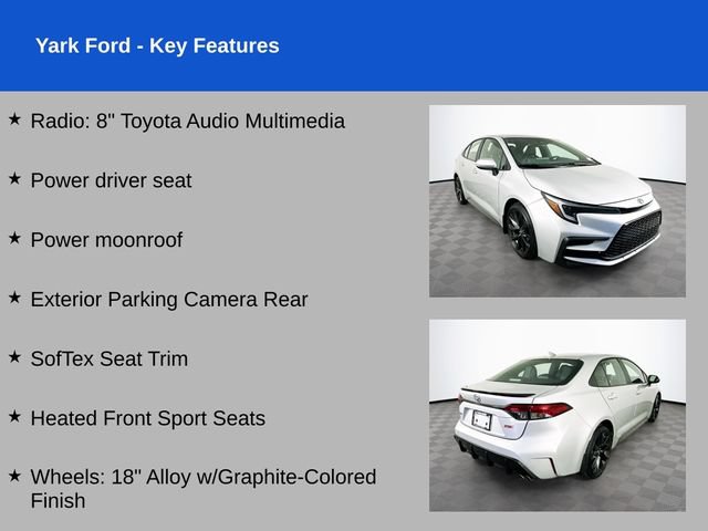 Used 2024 Toyota Corolla XSE FWD video 2