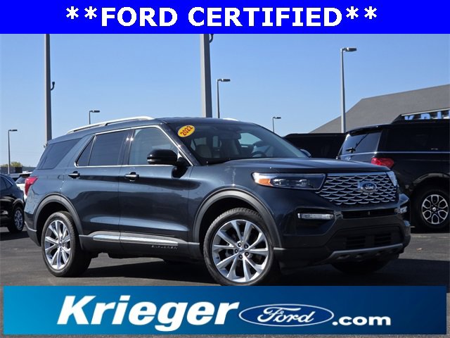 Certified 2022 Ford Explorer Platinum w/ Equipment Group 601A