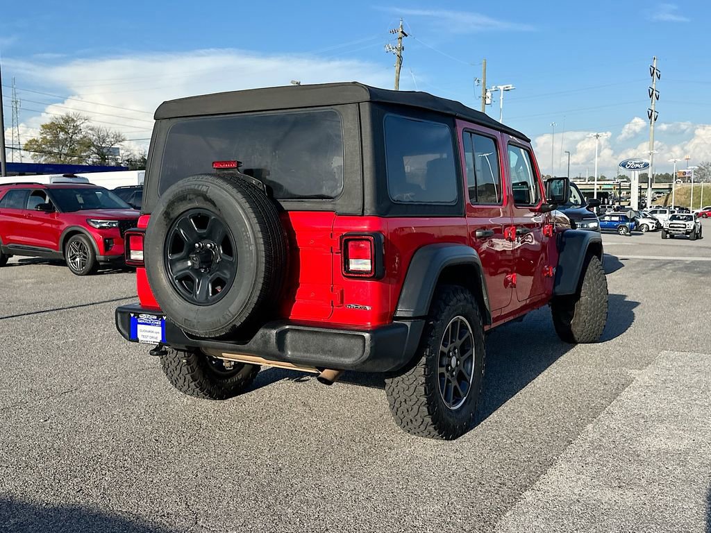 Used 2018 Jeep Wrangler Unlimited Sport image 4