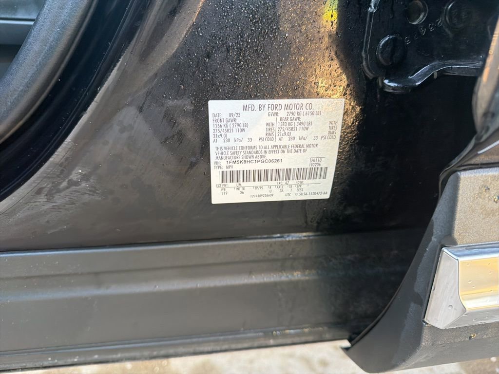 Certified 2023 Ford Explorer Platinum w/ Technology Package image 49