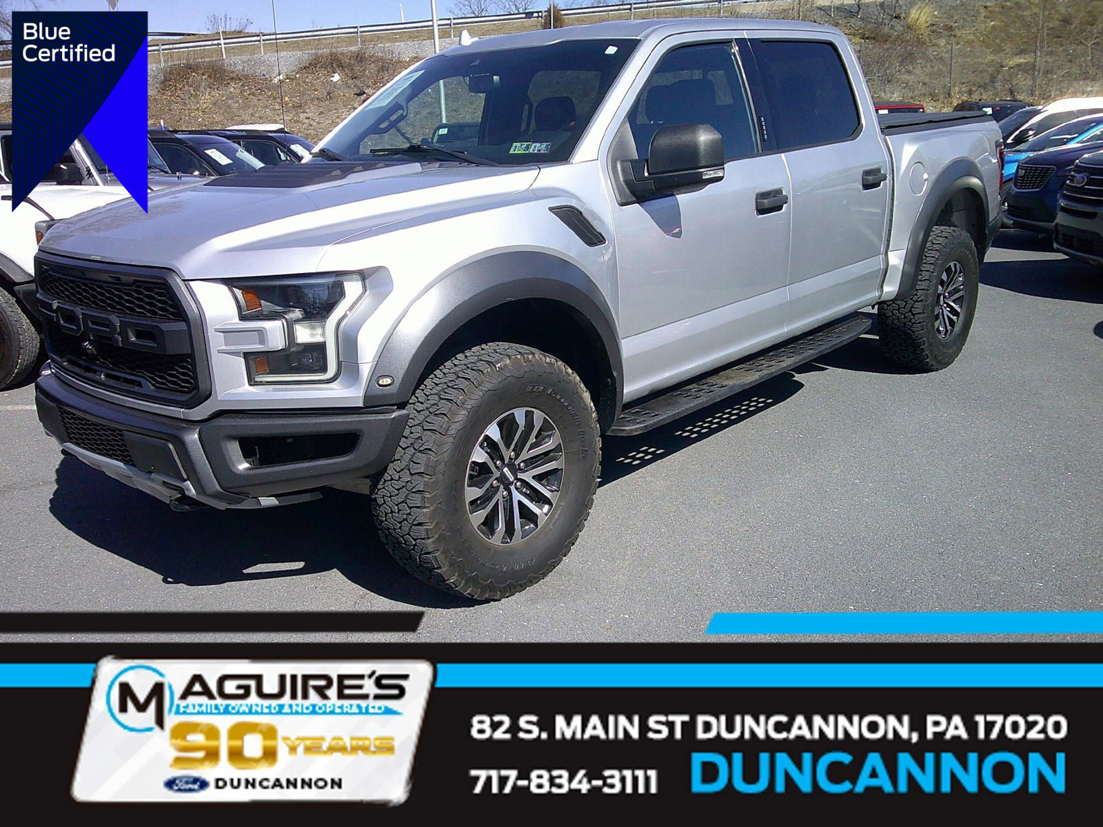 Certified 2019 Ford F150 Raptor w/ Equipment Group 801A Mid