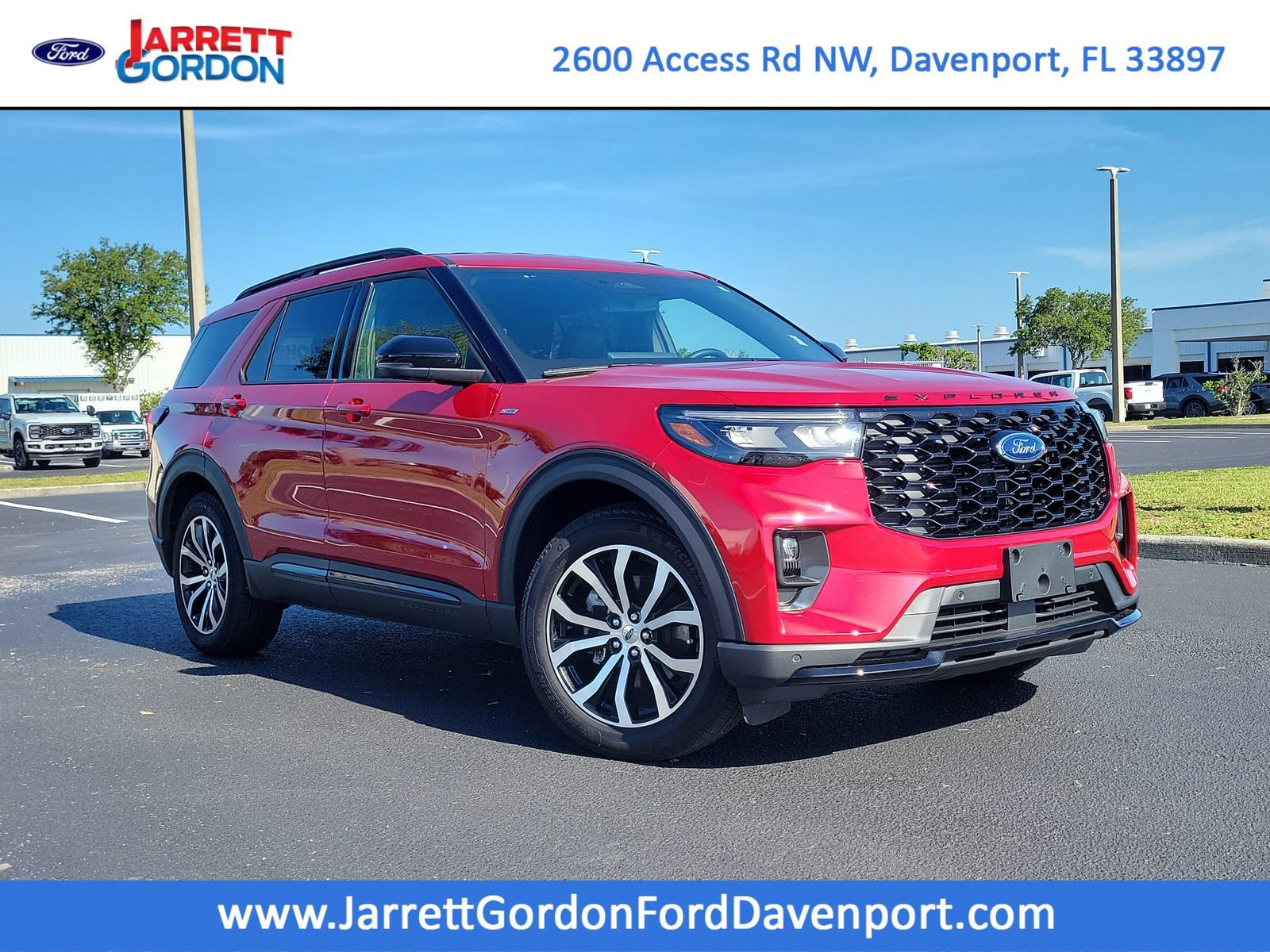 Certified 2025 Ford Explorer ST-Line w/ Premium Package RWD 360° Tour