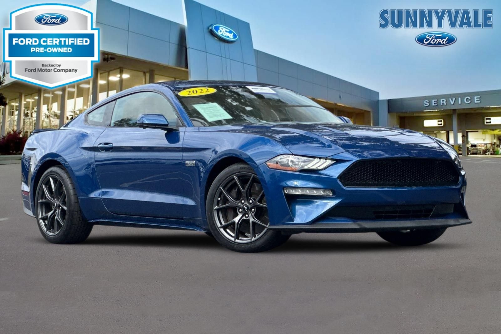Certified 2022 Ford Mustang Premium w/ 2.3L High Performance Package RWD image 1