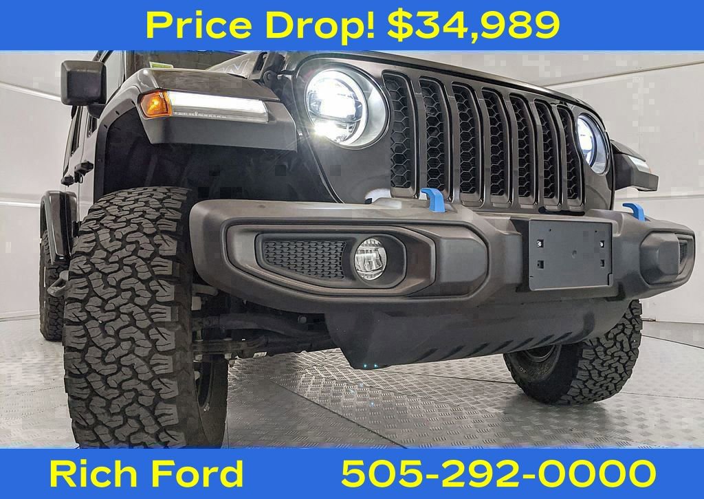 Used 2023 Jeep Wrangler Unlimited Rubicon 4xe AWD/4WD image 55