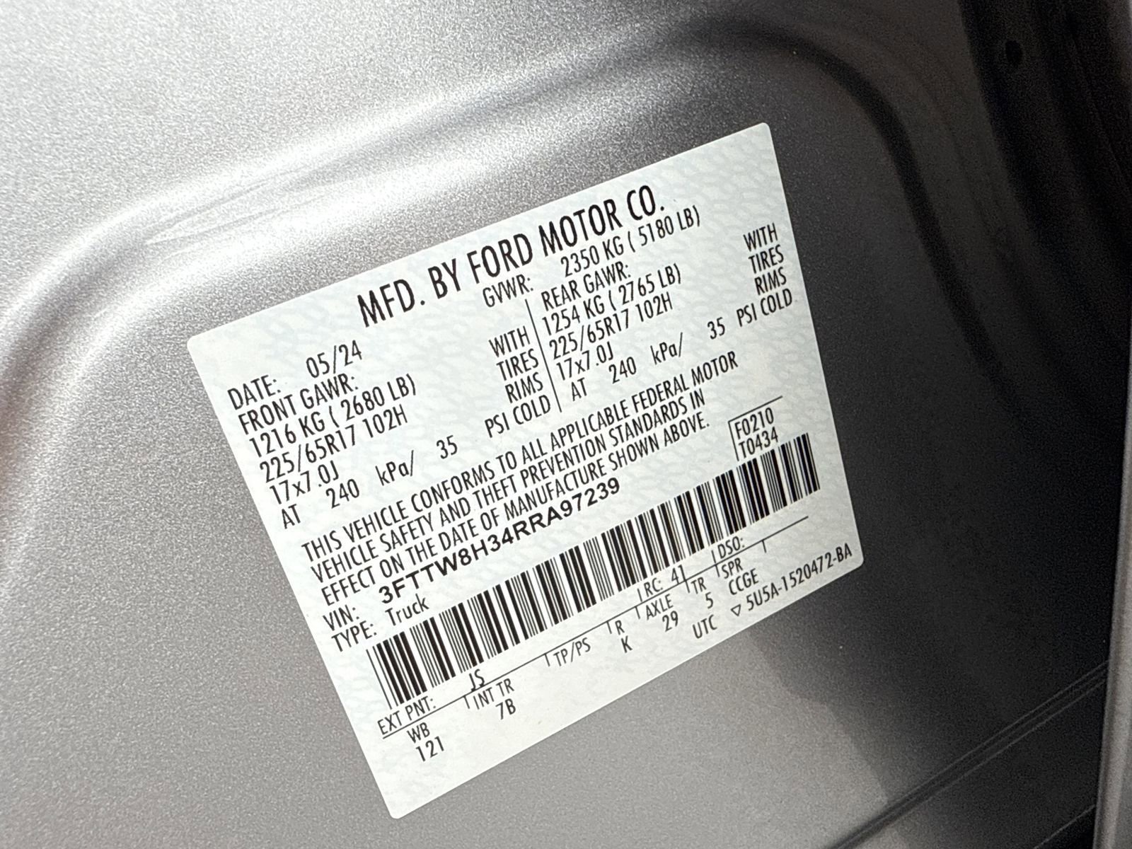 Certified 2024 Ford Maverick XLT FWD image 30