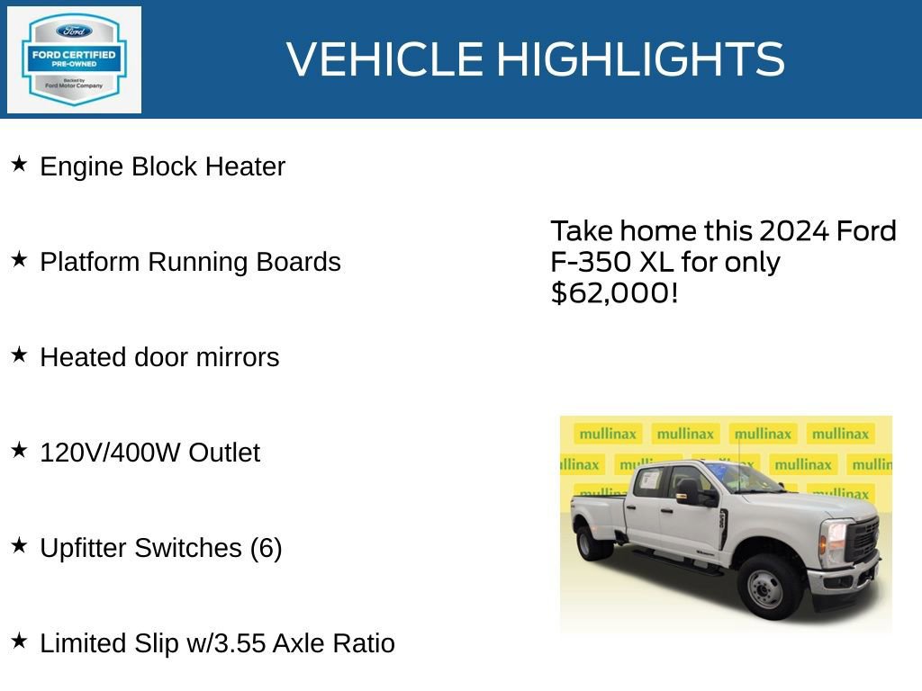 Certified 2024 Ford F350 XL w/ XL Chrome Package image 35