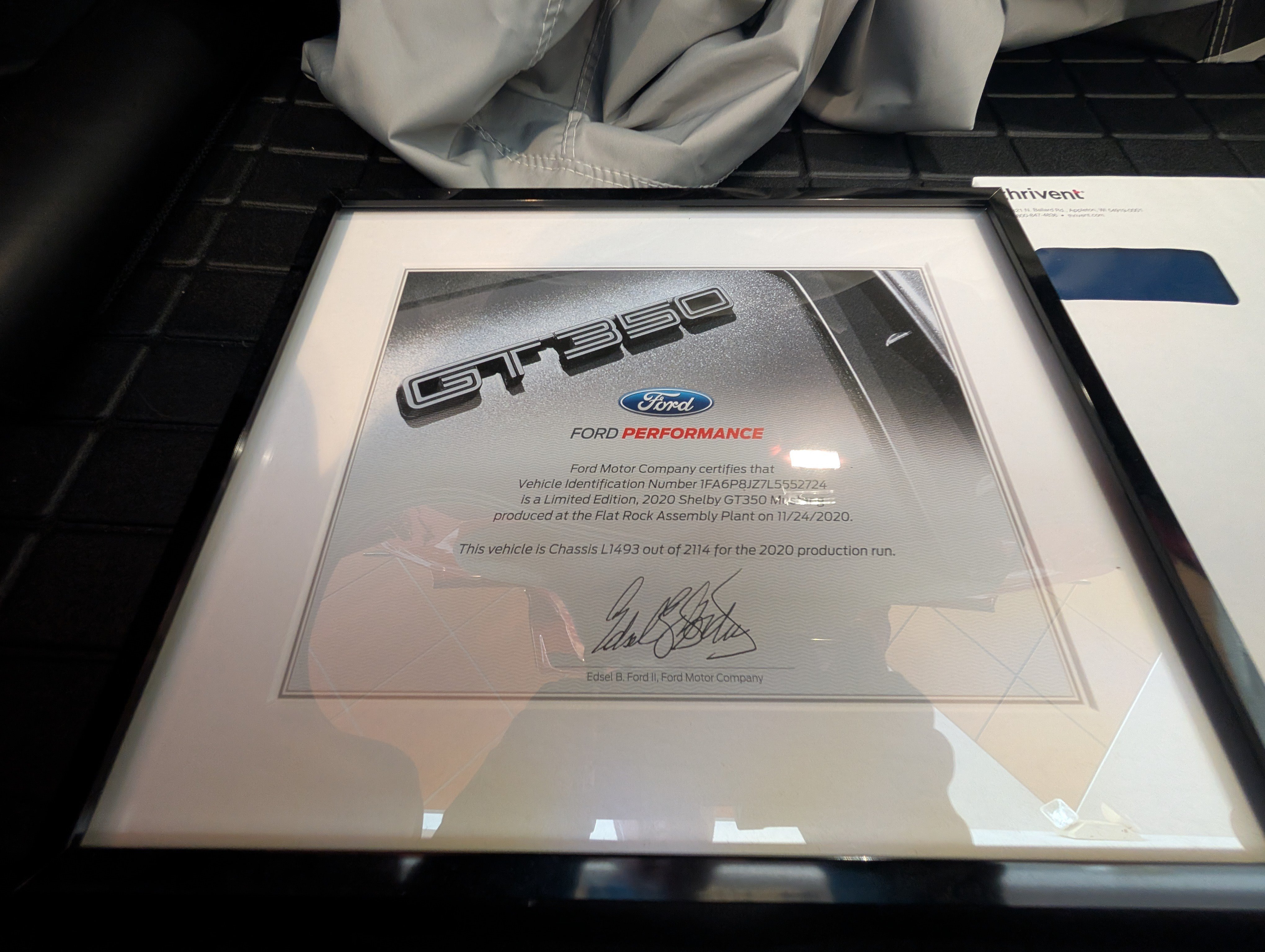 Certified 2020 Ford Mustang Shelby GT350 w/ Technology Package RWD image 12