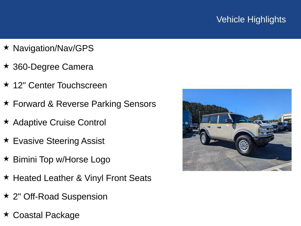 Certified 2025 Ford Bronco Badlands AWD/4WD image 31