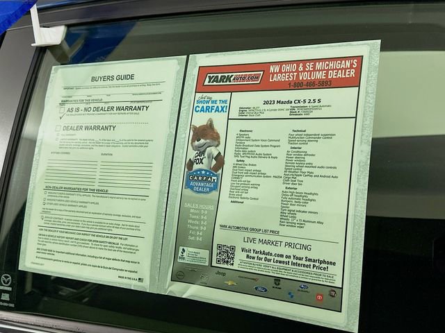 Used 2023 MAZDA CX-5 AWD 2.5 S image 15