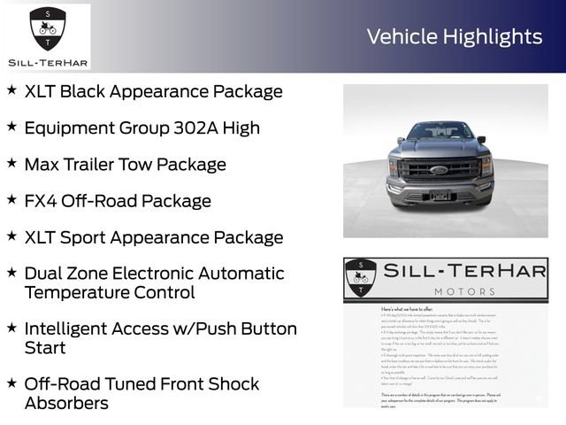 Certified 2022 Ford F150 XLT w/ Equipment Group 302A High AWD/4WD image 4