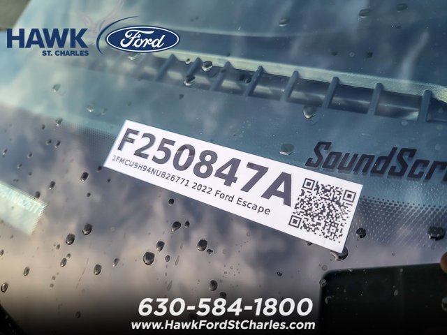 Certified 2022 Ford Escape SEL w/ Technology Package AWD/4WD image 27