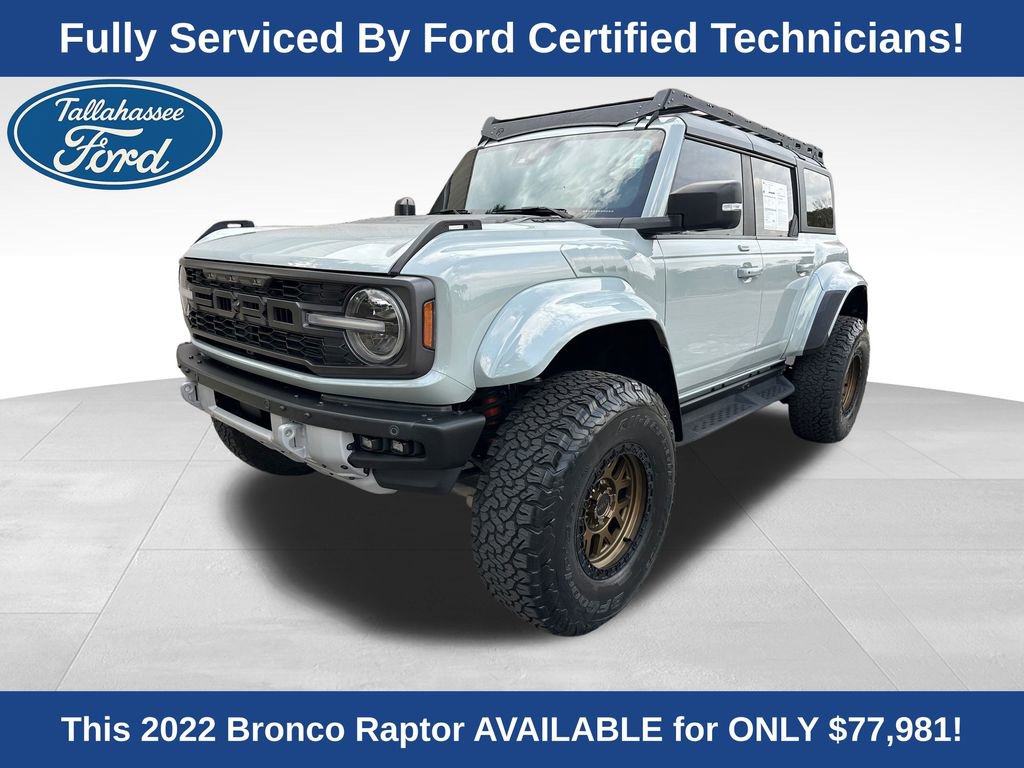 Certified 2022 Ford Bronco Raptor video 1