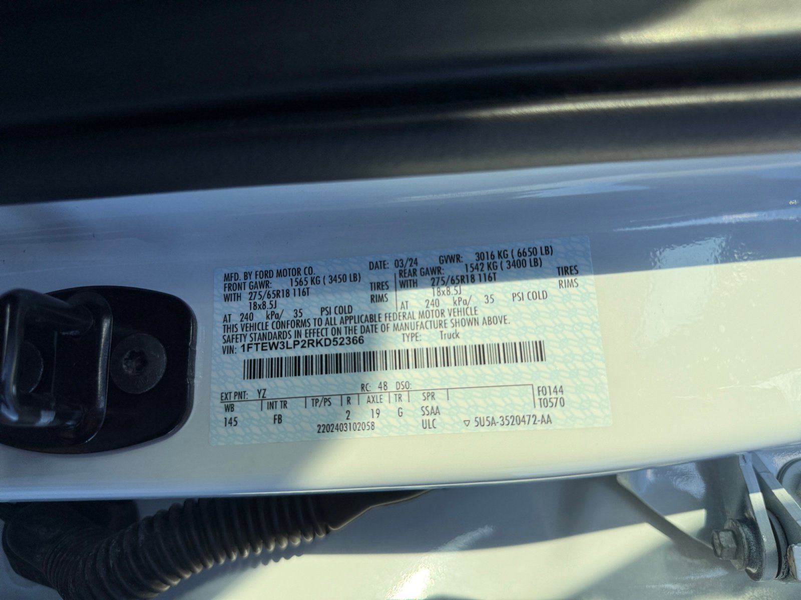 Certified 2024 Ford F150 XLT w/ Equipment Group 302A MID AWD/4WD image 27