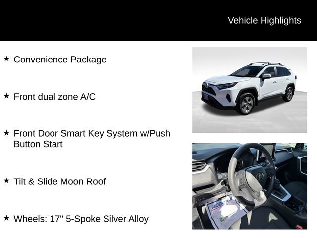 Used 2023 Toyota RAV4 XLE w/ Convenience Package FWD image 7