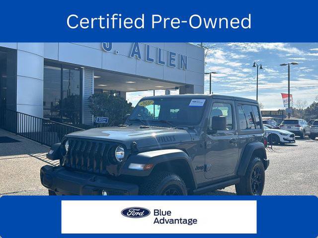Used 2021 Jeep Wrangler Sport image 2