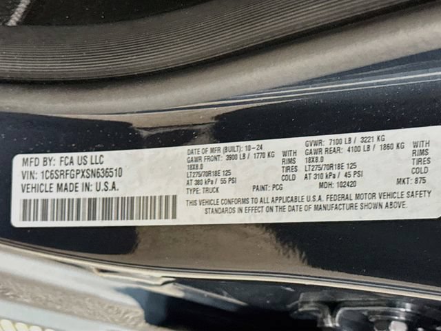 Used 2025 RAM 1500 Warlock AWD/4WD image 30