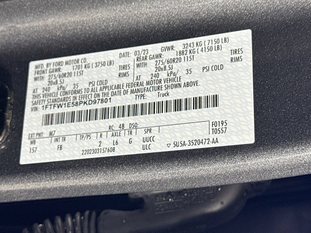 Certified 2023 Ford F150 XLT w/ Equipment Group 302A High AWD/4WD image 32