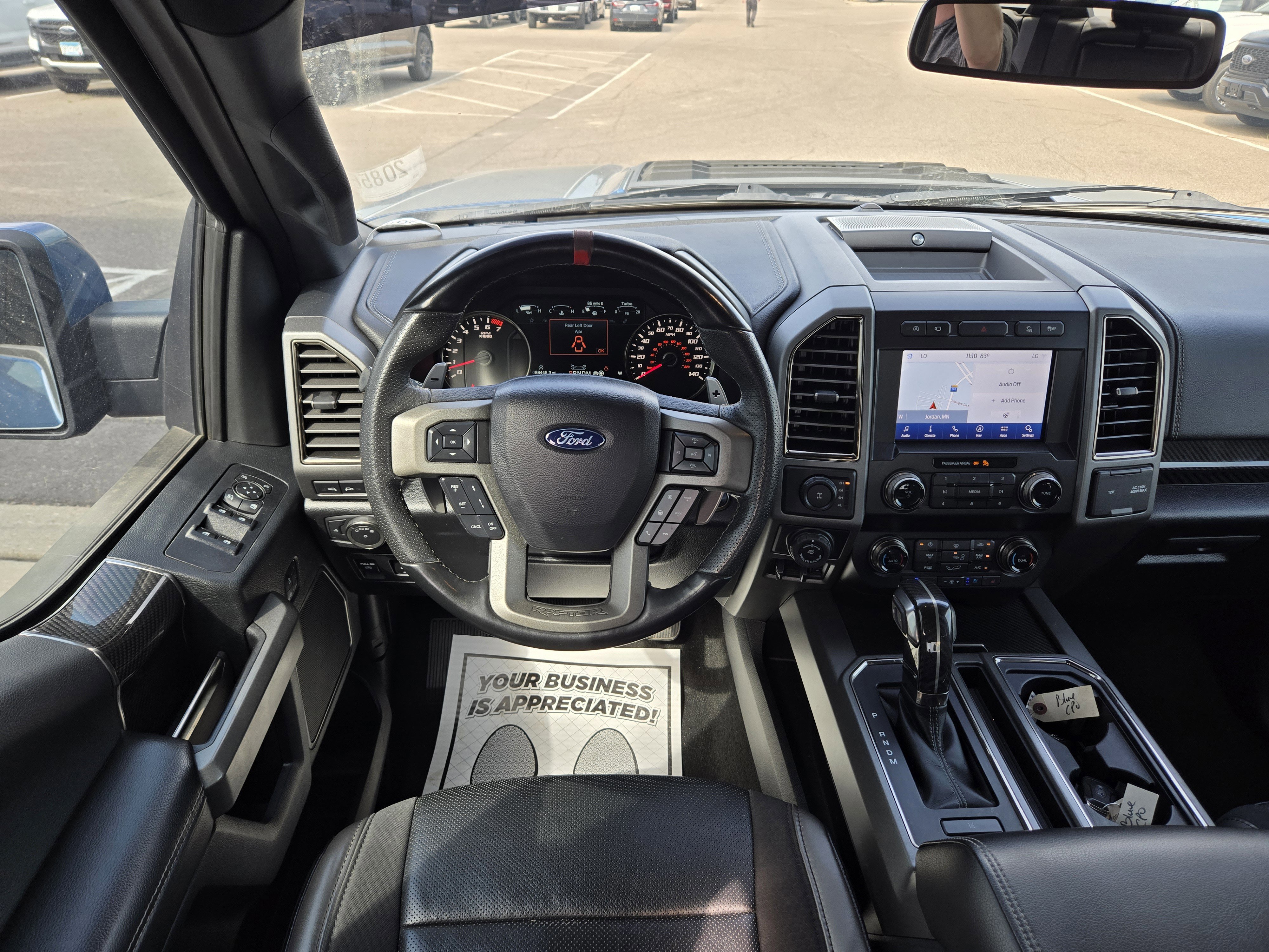 Certified 2020 Ford F150 Raptor w/ Equipment Group 802A Luxury image 9