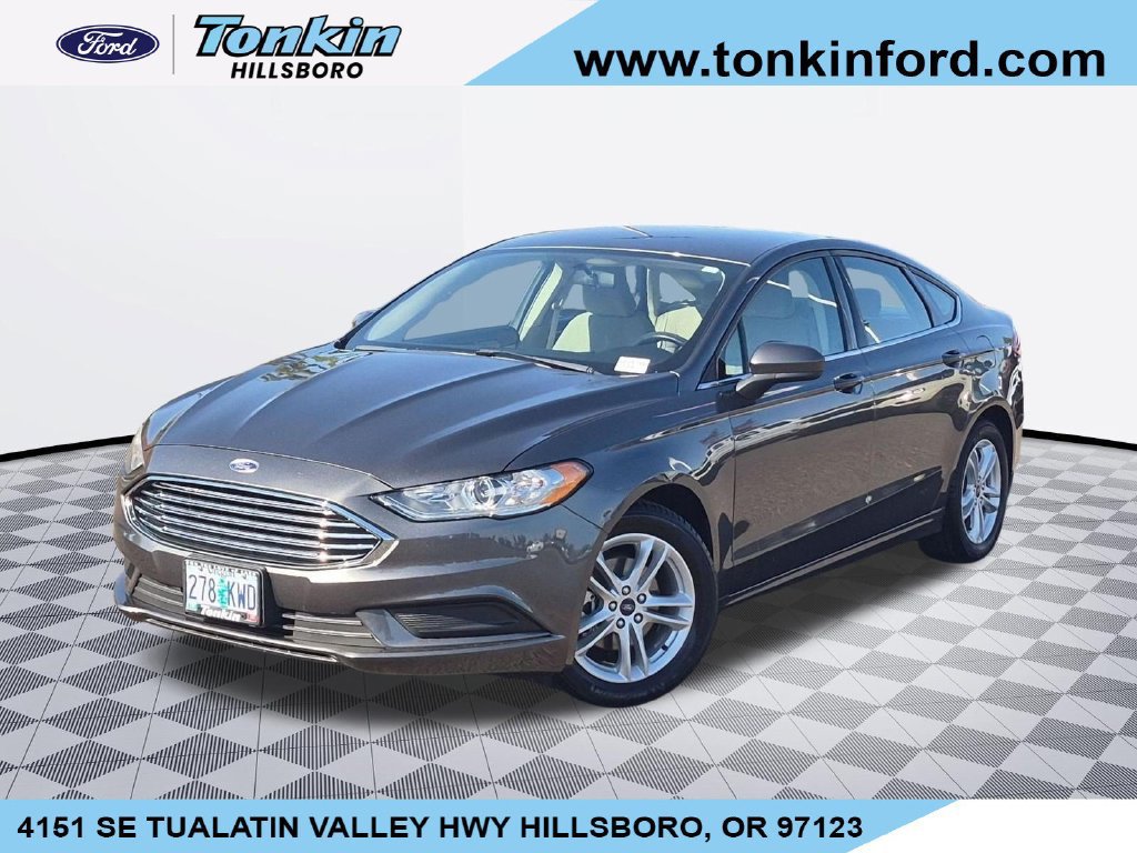 Certified 2018 Ford Fusion SE