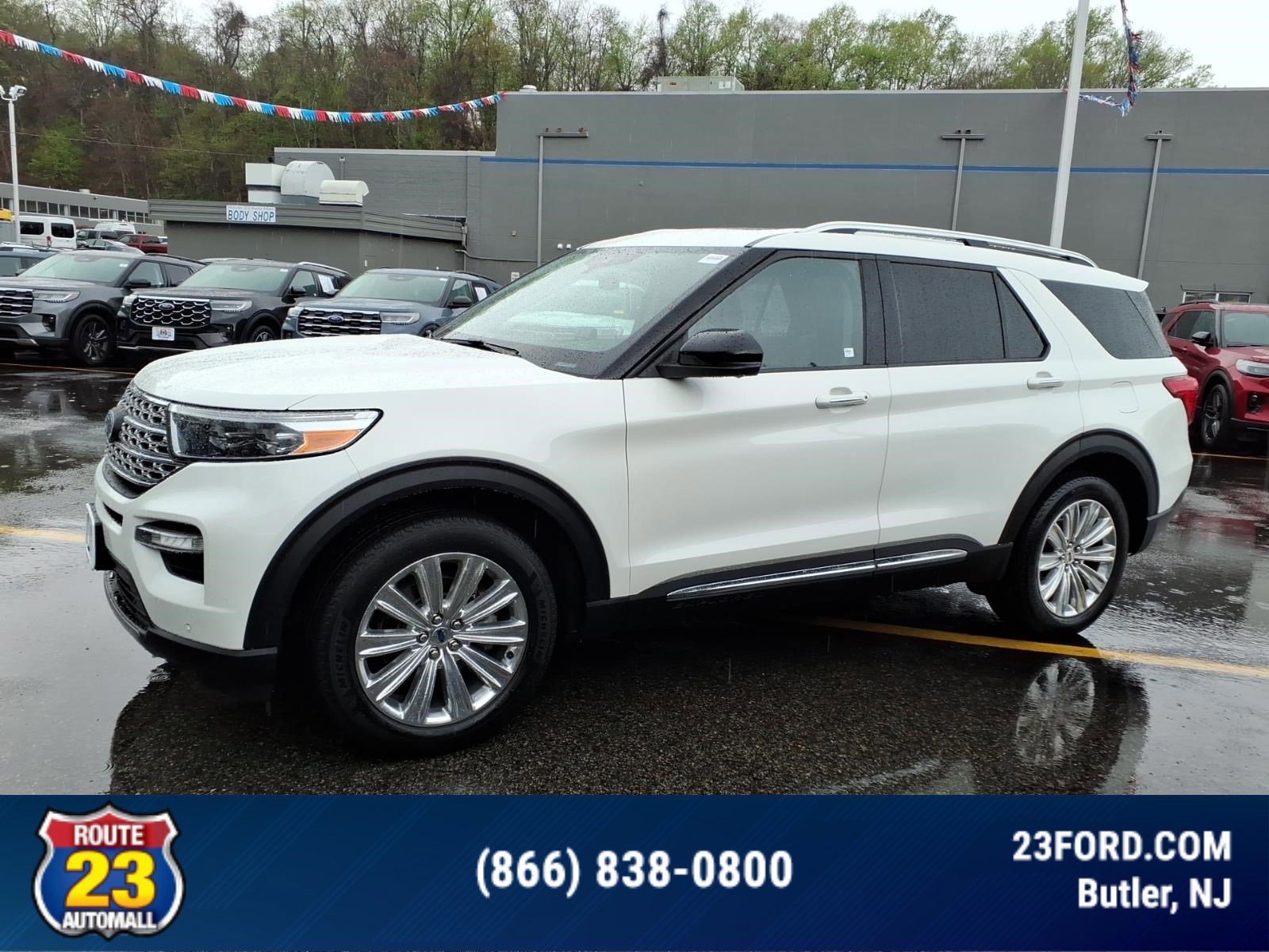 Certified 2023 Ford Explorer Limited w/ Limited Technology Package AWD/4WD image 2